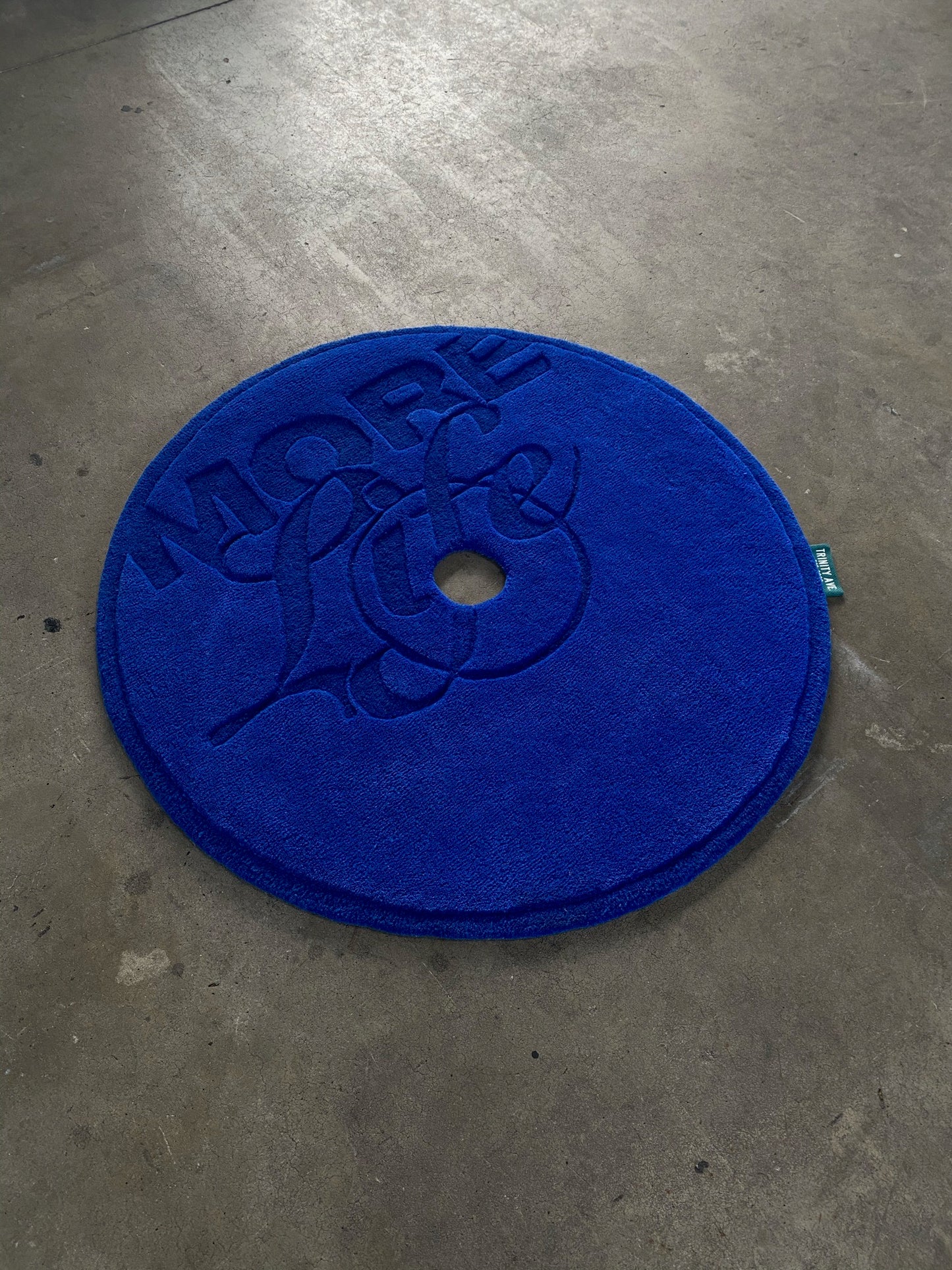 More Life Rug Blue