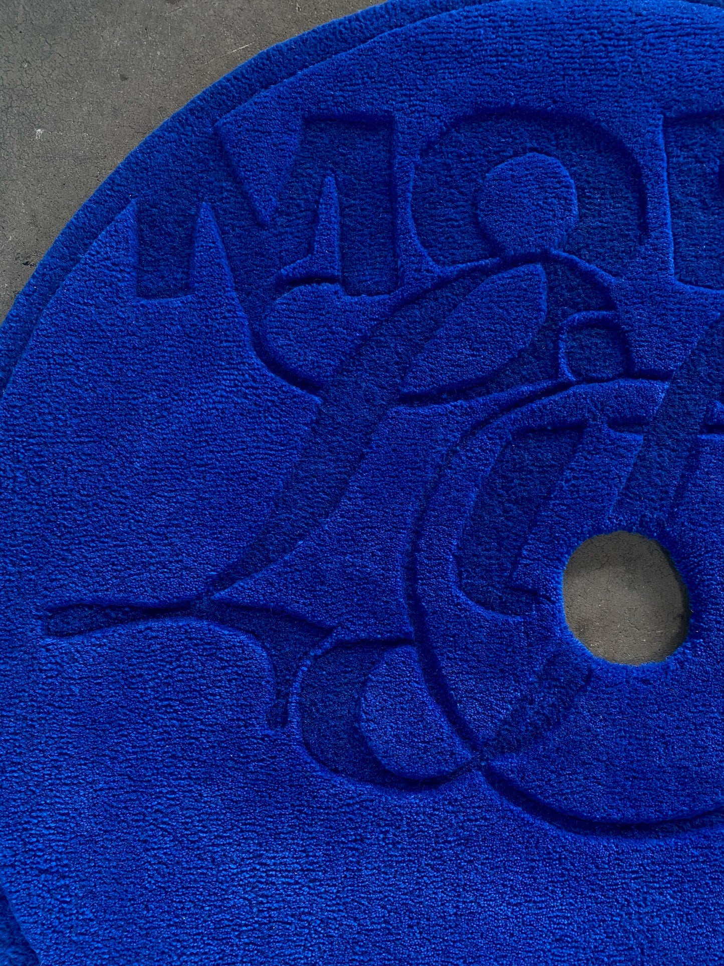 More Life Rug Blue