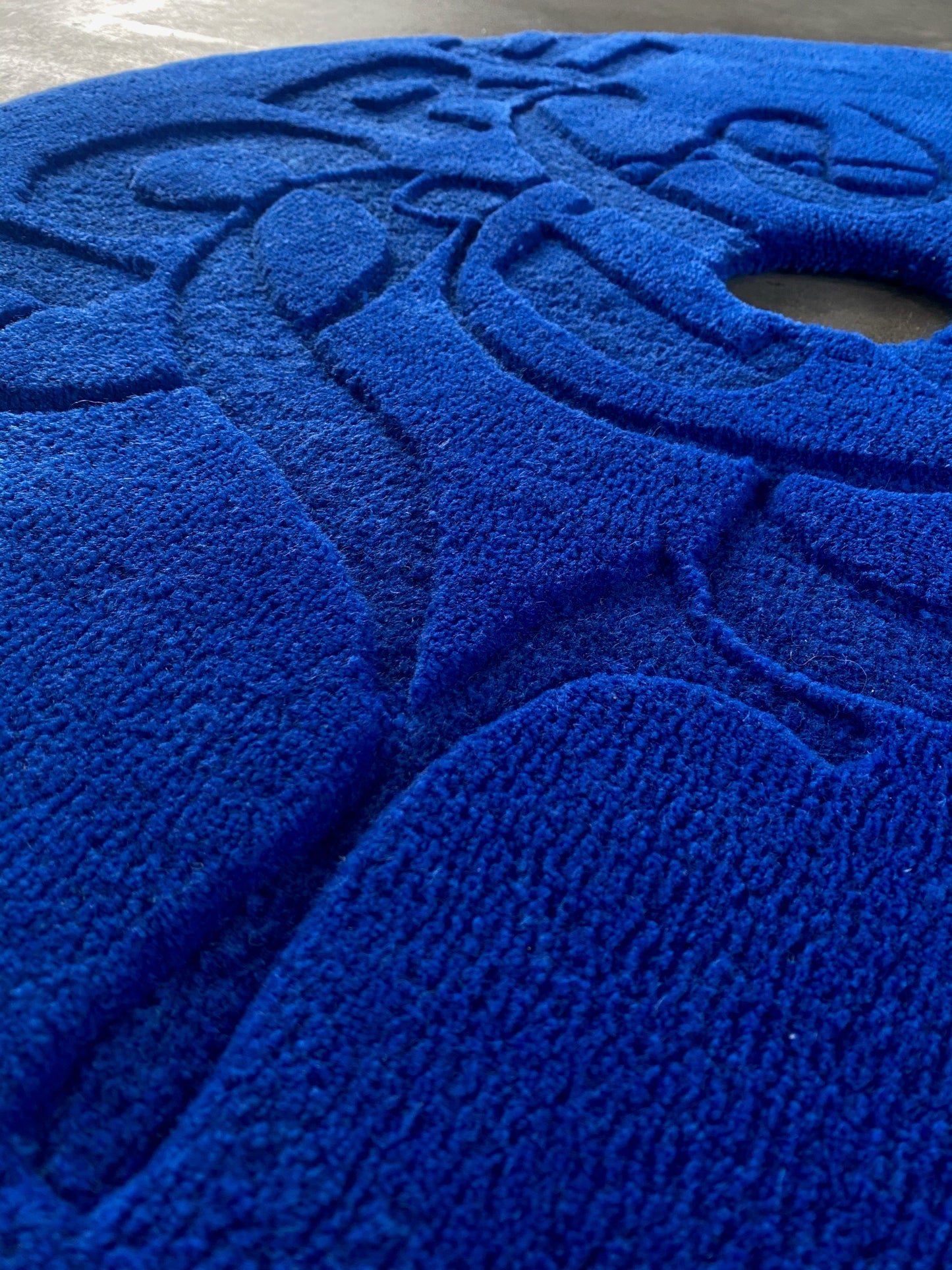 More Life Rug Blue