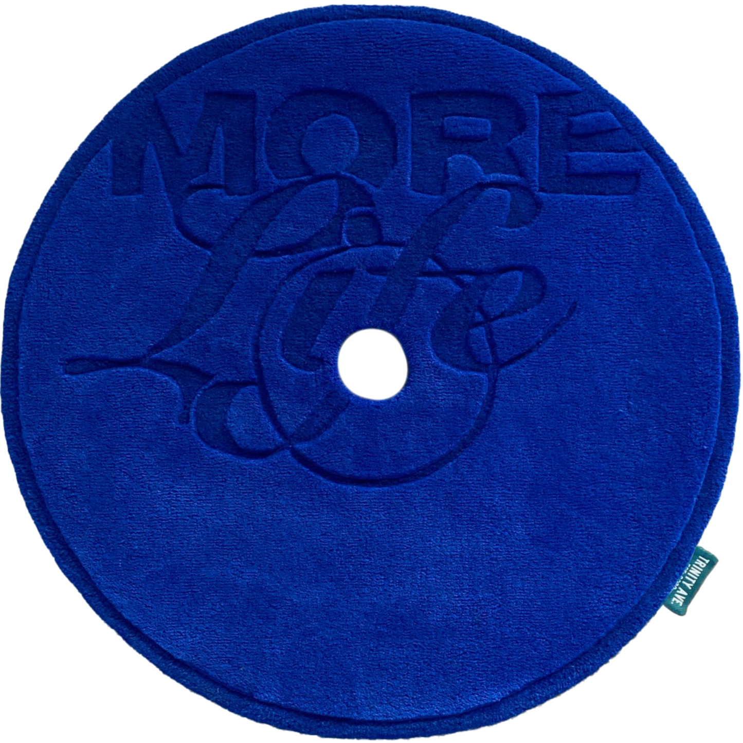More Life Rug Blue