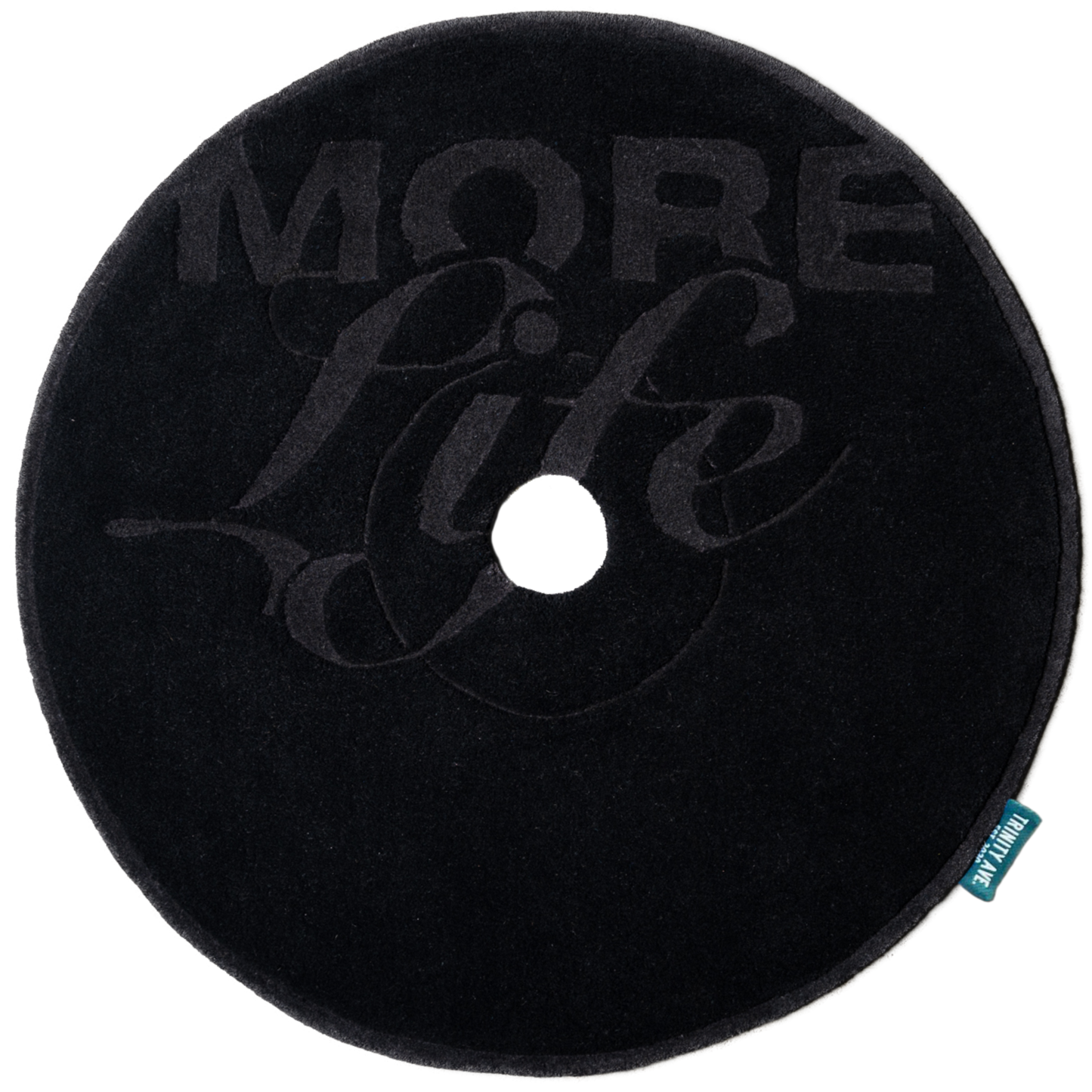 More Life Rug Black